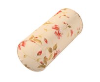 Dekoria Potah na válec IKEA Ektorp, na krémovém podkladu červené, oranžové a růžové květy, válec Ektorp průměr 15cm, délka 35cm, Londres, 143-88