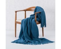 Dekoria Pléd Boucle 140x200cm blue, 140 x 200 cm