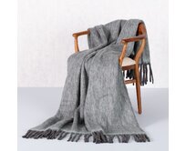 Dekoria Pléd Cozy 130x170cm grey-mint, 130 x 170 cm