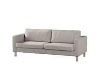 Dekoria Potah na pohovku IKEA Karlstad, 3-místná, rozkládací, světle bežová, Potah na Karlstad, 3-místná, rozkládací, Teddy, 702-81