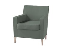 Dekoria Potah na křeslo IKEA Karlstad, zelená, Potah na křeslo Karlstad, Teddy, 702-85