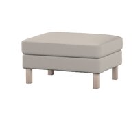 Dekoria Potah na podnožku IKEA Karlstad, světle bežová, potah na podnožku Karlstad, Teddy, 702-81