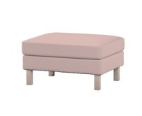 Dekoria Potah na podnožku IKEA Karlstad, růžová, potah na podnožku Karlstad, Teddy, 702-84