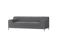 Dekoria Potah na pohovku IKEA Kramfors 3-místná, tmavě šedá, pohovka Kramfors 3-místná, Teddy, 702-83