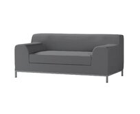 Dekoria Potah na pohovku IKEA Kramfors 2-místná, tmavě šedá, pohovka Kramfors 2-místná, Teddy, 702-83