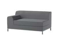 Dekoria Potah na pohovku IKEA , levé provedení Kramfors 2-místná, tmavě šedá, pohovka Kramfors, Teddy, 702-83