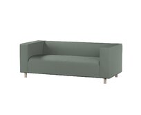 Dekoria Potah na pohovku IKEA Klippan 2-místná, zelená, pohovka Klippan 2-místná, Teddy, 702-85