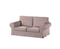Dekoria Potah na pohovku IKEA Ektorp 2-místná, rozkládací, STARÝ MODEL, růžová, pohovka Ektorp 2-místná rozkládací, Teddy, 702-84