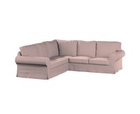 Dekoria Potah na pohovku IKEA Ektorp rohová, růžová, pohovka Ektorp rohová, Teddy, 702-84