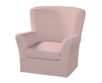 Dekoria Potah na křeslo Tomelilla vysoké provedení, se záložkami, růžová, kØeslo Tomelilla, Teddy, 702-84