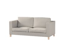 Dekoria Potah na pohovku IKEA Karlanda rozkládací, krátký, světle bežová, pohovka Karlanda rozkládací, Teddy, 702-81