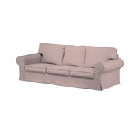 Dekoria Potah na pohovku IKEA Ektorp 3-místná rozkládací, NOVÝ MODEL 2013, růžová, Ektorp 3-m rozkládací, od 2013, Teddy, 702-84