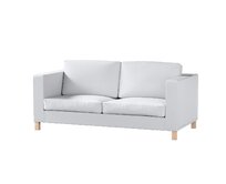 Dekoria Potah na pohovku IKEA Karlanda rozkládací, krátký, bílá, pohovka Karlanda rozkládací, Teddy, 702-80