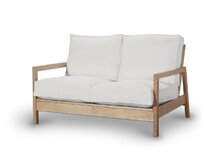 Dekoria Potah na pohovku IKEA Lillberg 2-místná nerozkládací, smetanově bílá, pohovka Lillberg 2-místná, Etna, 705-01