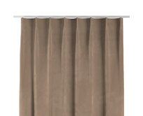 Dekoria Závěs na jednotlivých háčcích flex, béžová, Velvet, 704-35