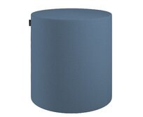 Dekoria Sedák Barrel- válec pevný, d40cm, výška 40cm, modrá, ø40 cm x 40 cm, Teddy, 702-86