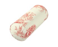 Dekoria Potah na válec IKEA Ektorp, pozadí režné, červené postavy, válec Ektorp průměr 15cm, délka 35cm, Avignon, 132-15