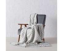 Dekoria Deka Cotton Cloud 150x200cm Cream Maze, 150 x 200 cm