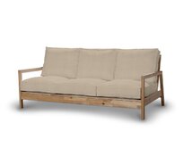 Dekoria Potah na pohovku IKEA Lillberg 3-místná nerozkládací, světle béžová, pohovka Lillberg 3-místná, Edinburgh, 115-78