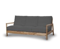 Dekoria Potah na pohovku IKEA Lillberg 3-místná nerozkládací, antracitová , pohovka Lillberg 3-místná, Edinburgh, 115-77