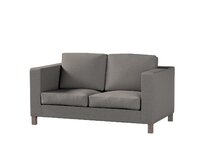 Dekoria Potah na pohovku IKEA Karlanda 2-místná, krátký, antracitová , pohovka Karlanda 2-místná, Edinburgh, 115-77