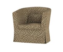 Dekoria Potah na křeslo IKEA Ektorp Tullsta, mocca, křeslo Ektorp Tullsta, Cosy Home, 144-80