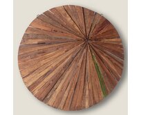 Dekoria Nástěnná dekorace Aura ⌀81 cm, 81x4 cm