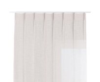 Dekoria Závěs na jednotlivých háčcích flex, béžová, Natural Touch, 128-13