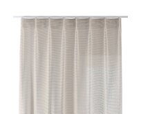 Dekoria Závěs na jednotlivých háčcích flex, béžová, Natural Touch, 128-16