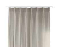 Dekoria Závěs na jednotlivých háčcích flex, béžová, Natural Touch, 128-17