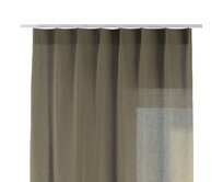 Dekoria Závěs na jednotlivých háčcích flex, khaki, Sensuale Premium, 144-41