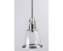 Dekoria Závěsná lampa Hobson 50cm, ⌀36 cm x 50 cm