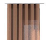 Dekoria Závěs na řasící pásce wave, skořice, Sensuale Premium, 144-45