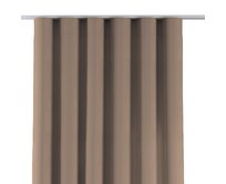 Dekoria Závěs na řasící pásce wave, mocca, Crema, 144-67