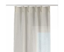 Dekoria Závěs na dvojitých hačcích flex, ecru, Alara Premium, 145-02