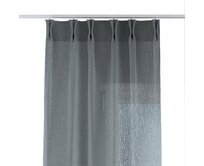 Dekoria Závěs na dvojitých hačcích flex, šalvěj, Delicate Premium, 144-60