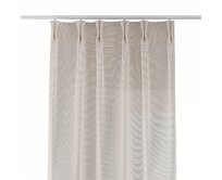 Dekoria Závěs na dvojitých hačcích flex, béžová, Natural Touch, 128-16