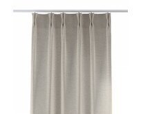 Dekoria Závěs na dvojitých hačcích flex, béžová, Natural Touch, 128-17