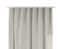 Dekoria Závěs na jednotlivých háčcích flex, Silver stříbrošedá, Cotton Panama, 702-45