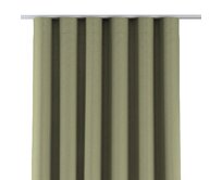 Dekoria Závěs na řasící pásce wave, zelená, Blackout Soft, 269-23