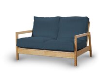 Dekoria Potah na pohovku IKEA Lillberg 2-místná nerozkládací, šedo-modrá, pohovka Lillberg 2-místná, Etna, 705-30