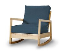 Dekoria Potah na křeslo IKEA Lillberg, šedo-modrá, kØeslo Lillberg, Etna, 705-30