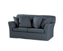 Dekoria Potah na pohovku IKEA  Tomelilla 2-místná nerozkládací, šedo-modrá, pohovka Tomelilla 2-místná, Etna, 705-30