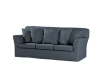 Dekoria Potah na pohovku IKEA  Tomelilla 3-místná nerozkládací, šedo-modrá, pohovka Tomelilla 3-místná, Etna, 705-30