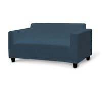 Dekoria Potah na pohovku Klobo, šedo-modrá, sofa Klobo, Etna, 705-30