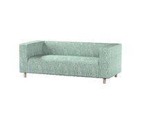 Dekoria Potah na pohovku IKEA Klippan 2-místná, máta a ecru, pohovka Klippan 2-místná, Cosy Home, 144-81