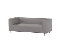 Dekoria Potah na pohovku IKEA Klippan 2-místná, tmavě bežová, pohovka Klippan 2-místná, Teddy, 702-82