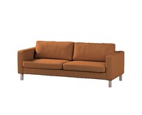 Dekoria Potah na pohovku IKEA Karlstad, 3-místná, rozkládací, oranžová melanž, Potah na Karlstad, 3-místná, rozkládací, Madrid, 162-31