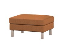 Dekoria Potah na podnožku IKEA Karlstad, oranžová melanž, potah na podnožku Karlstad, Madrid, 162-31