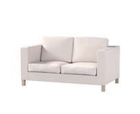 Dekoria Potah na pohovku IKEA Karlanda 2-místná, krátký, světle béžová, pohovka Karlanda 2-místná, Madrid, 162-21